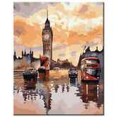 Painting by Numbers London in Watercolor